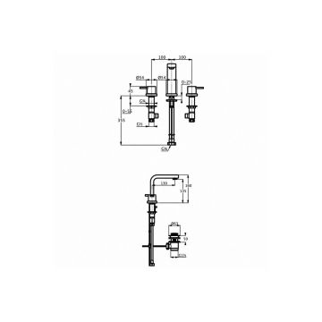 Смеситель для раковины Kludi (Клуди) Zenta 383930575, хром