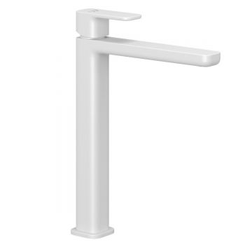 Смеситель для раковины Kludi (Клуди) Renon 422985375, белый матовый