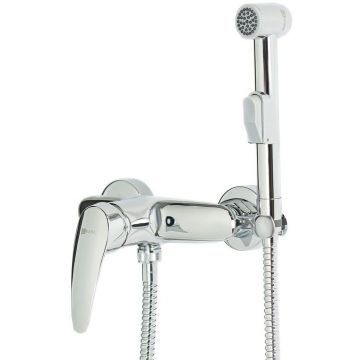 Смеситель Lemark (Лемарк) Linara LM0418C настенный с гигиеническим душем, хром
