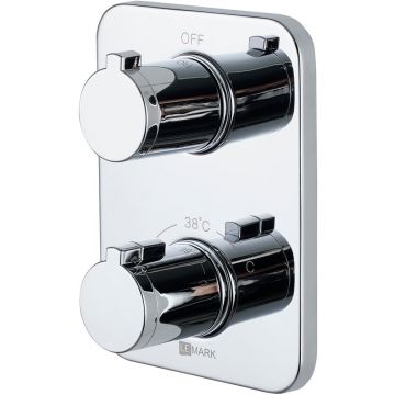Термостат Lemark (Лемарк) Yeti LM7843C для душа встраиваемый, без аксессуаров, хром