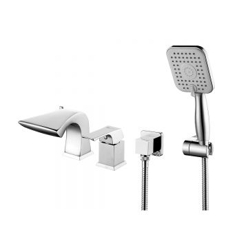 Смеситель Lemark (Лемарк) Unit на борт ванны (LM4547C) хром