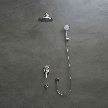 Смеситель Lemark (Лемарк) Linara для ванны и душа, встраиваемый (LM0422C) хром