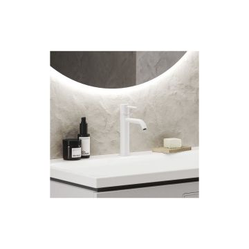 Смеситель для раковин Ravak (Равак) Espirit X070236 без донного клапана, белый матовый