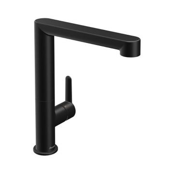 Смеситель для раковин Ravak (Равак) Puri PU 016.20 X070183 без донного клапана, черный матовый