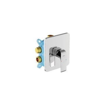 Смеситель для ванн Ravak (Равак) Flat FL 066.00 X070124 скрытого монтажа без переключателя, хром