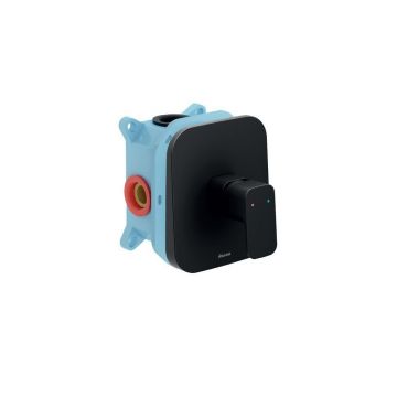 Смеситель для ванн Ravak (Равак) 10° Free Black TD F 066.20 X070159 скрытого монтажа без переключателя, черный матовый