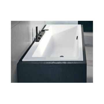 Смеситель для ванн Ravak (Равак) Chrome CR 025.20BL X070445 установка на борт, черный матовый