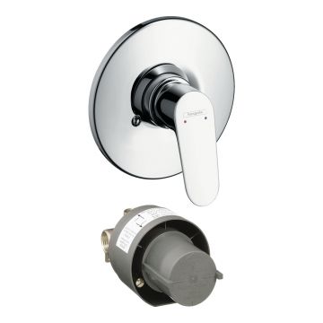 Смеситель для душа Hansgrohe Focus E2 31966000 хром СМ (скрытая и внешняя часть)
