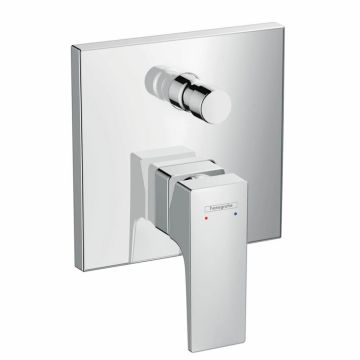 Смеситель для ванны Hansgrohe (Хансгрое) Metropol с защитной комбинацией 32546000 хром