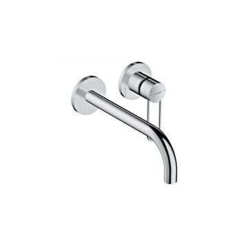 Смеситель для раковины Hansgrohe (Хансгрое) Axor Uno настенный 38122000 хром