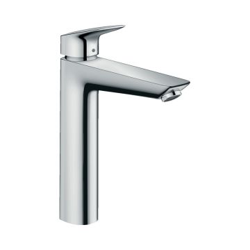 Смеситель для раковины Hansgrohe (Хансгрое) Logis 190 CoolStart со сливным гарнитуром 71095000 хром