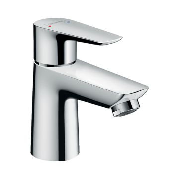 Смеситель для раковины Hansgrohe (Хансгрое) Talis E 80 однорычажный со сливным клапаном push-open 71701000 хром