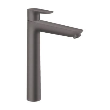 Смеситель для раковины Hansgrohe (Хансгрое) Talis E 240 однорычажный без сливного набора 71717340 шлифованный черный хром