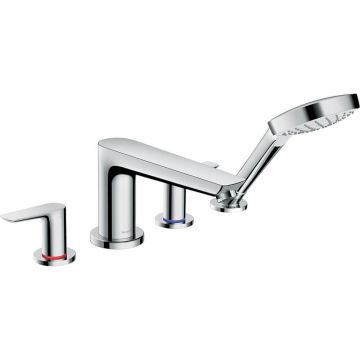 Смеситель на край ванны Hansgrohe (Хансгрое) Talis E на 4 отверстия 71748000 хром
