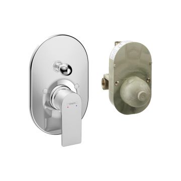 Смеситель для ванны Hansgrohe (Хансгрое) Rebris E скрытого монтажа 72458000 хром