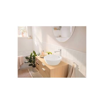 Смеситель для накладной раковины Hansgrohe (Хансгрое) Rebris S 240 CoolStart без сливного гарнитура 72582000 хром