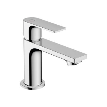 Смеситель для раковины Hansgrohe (Хансгрое) Rebris E 80 CoolStart со сливным гарнитуром 72587000 хром