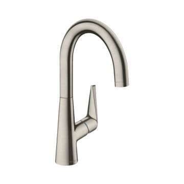 Смеситель для кухни Hansgrohe (Хансгрое) Talis M51 однорычажный 220 1jet 72814800 сталь