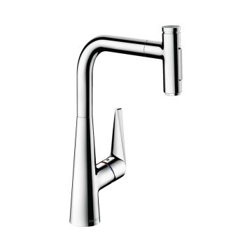 Смеситель для кухни Hansgrohe (Хансгрое) Talis Select M51 однорычажный 300 с вытяжным душем 2jet sBox 73867000 хром