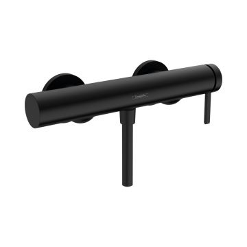 Смеситель для душа Hansgrohe (Хансгрое) Finoris однорычажный внешнего монтажа 76620670 черный матовый