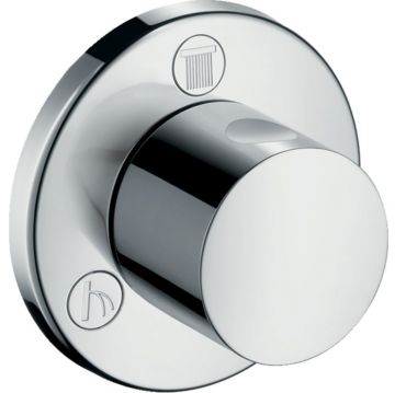 Запорный вентиль Hansgrohe Ecostat, с переключателем на 3 позиции, цвет: хром 15932000