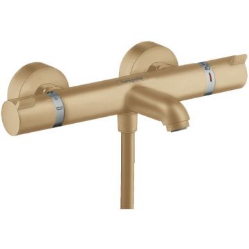 Смеситель Hansgrohe Ecostat Comfort для ванны, термостатический, цвет: шлифованная бронза 13114140