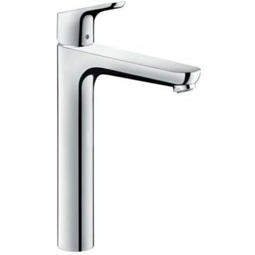 Смеситель Hansgrohe (Хансгрое) Focus для раковины, однорычажный, высокий h: 23 см., на 1 отверстие, цвет: хром 31532000