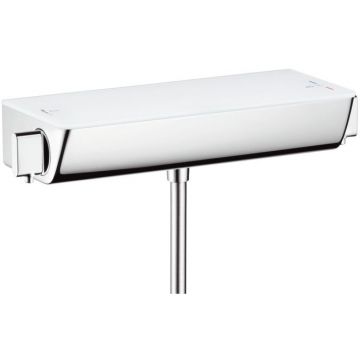 Термостат Hansgrohe Ecostat Select для душа, на 1 источник, настенный монтаж, цвет: белый/хром 13161400