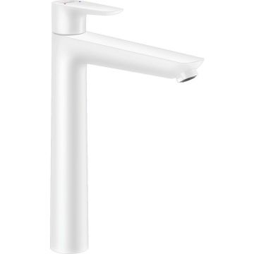 Смеситель для раковины Hansgrohe (Хансгрое) Talis E 240, без сливного гарнитура 71717700, матовый белый