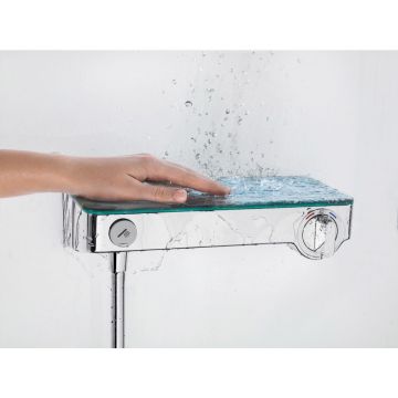 Смеситель для душа Hansgrohe Ecostat Select термостатический с кнопками управления, 13171000 хром