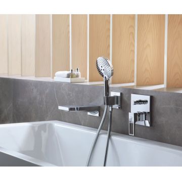 Смесителя для ванны Hansgrohe (Хансгрое) Metropol скрытого монтажа, внешняя часть 74545000, хром