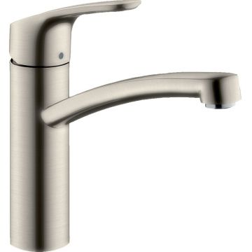 Смеситель для кухни Hansgrohe (Хансгрое) Focus M41 160, с поворотным изливом 31806800, под сталь