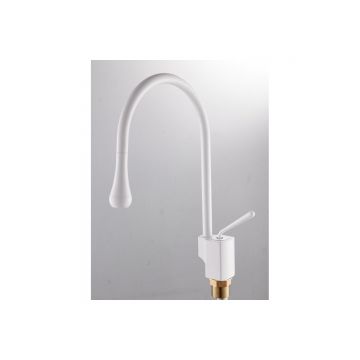 Смеситель для кухни Potato (Потато) P40282-7, белый