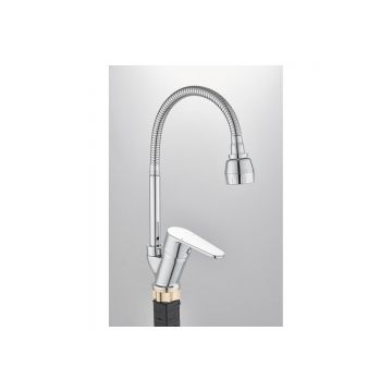 Смеситель для кухни Potato (Потато) P5831N, хром