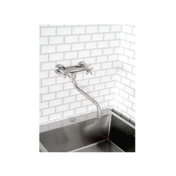 Смеситель для кухни Potato (Потато) P46357S, сатин