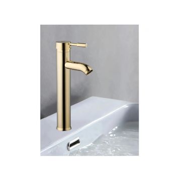 Смеситель для раковины Potato (Потато) P13711-4, золото