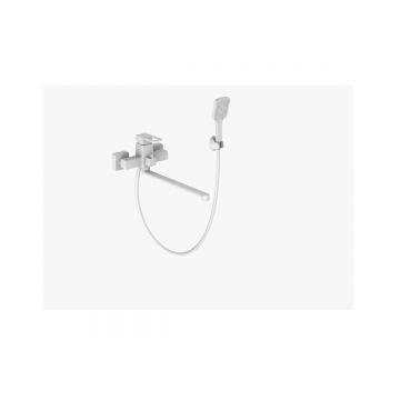 Смеситель для ванны Potato (Потато) P22472-7, белый