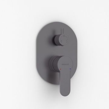 Душевой комплект Berges (Бергес) Nardis 3R, поворотный излив, оружейная сталь 071009