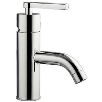 Смеситель Nicolazzi (Николации) Mac Kinley 05 для раковины на 1 отверстие, с донным клапаном, излив: 112 мм, цвет: хром 3702CR29M