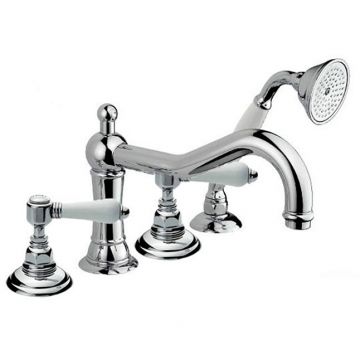 Смеситель Nicolazzi (Николации) Petit Mont Blanc на борт ванны, встраиваемый, цвет: хром 1449CR78