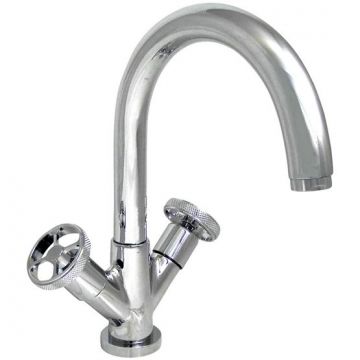 Смеситель Nicolazzi (Николации) Arena для раковины с поворотным изливом на 1 отверствие, цвет: хром 3336CR44