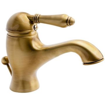Смеситель Nicolazzi (Николации) El Capitan для раковины однорычажный, с донным клапаном, цвет: бронза 3402BZ75