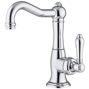 Смеситель Nicolazzi (Николации) El Capitan для раковины однорычажный, с донным клапаном, цвет: хром 3452CR75C