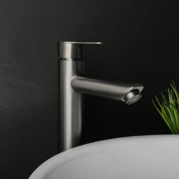 Смеситель для раковины Fixsen (Фиксен) Nordic FX-8809F, графит