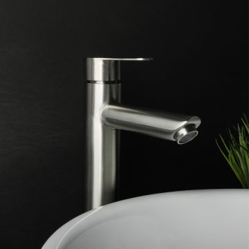 Смеситель для раковины Fixsen (Фиксен) Nordic FX-8809N, сатин