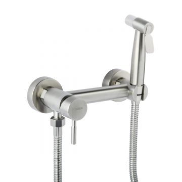 Смеситель для биде Fixsen (Фиксен) Oxford FX-9505N с гигиеническим душем, сатин