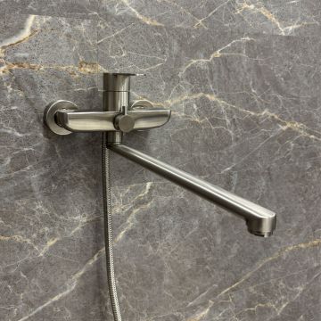 Смеситель для ванны Fixsen (Фиксен) Nordic FX-8801N, сатин