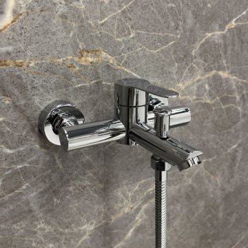 Смеситель для ванны Fixsen (Фиксен) Nordic FX-8803, хром