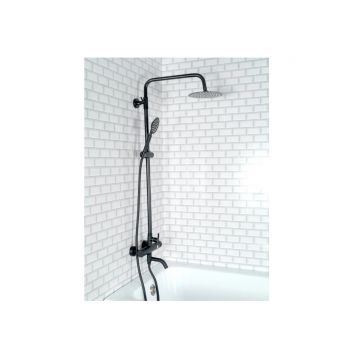 Душевая стойка Diadonna (Диадона) D65-35005BL чёрный