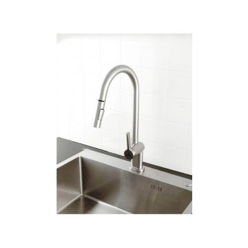 Смеситель для кухни Diadonna (Диадона) D60-0005S сатин